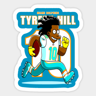 Tyreek from Springfield Sticker